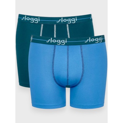 ΜΠΟΞΕΡΑΚΙ SLOGGI MEN START SHORT ΠΕΤΡΟΛ/ΣΙΕΛ ΑΝ.. 2ΤΜΧ  